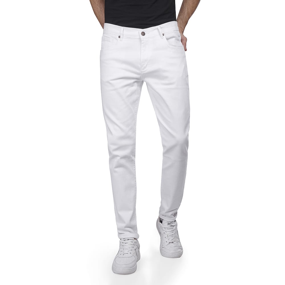 Coup - Mid-Rise Denim Jeans with Pockets and Zipper Closure Coup - Mid-Rise Denim Jeans with Pockets and Zipper Closure
