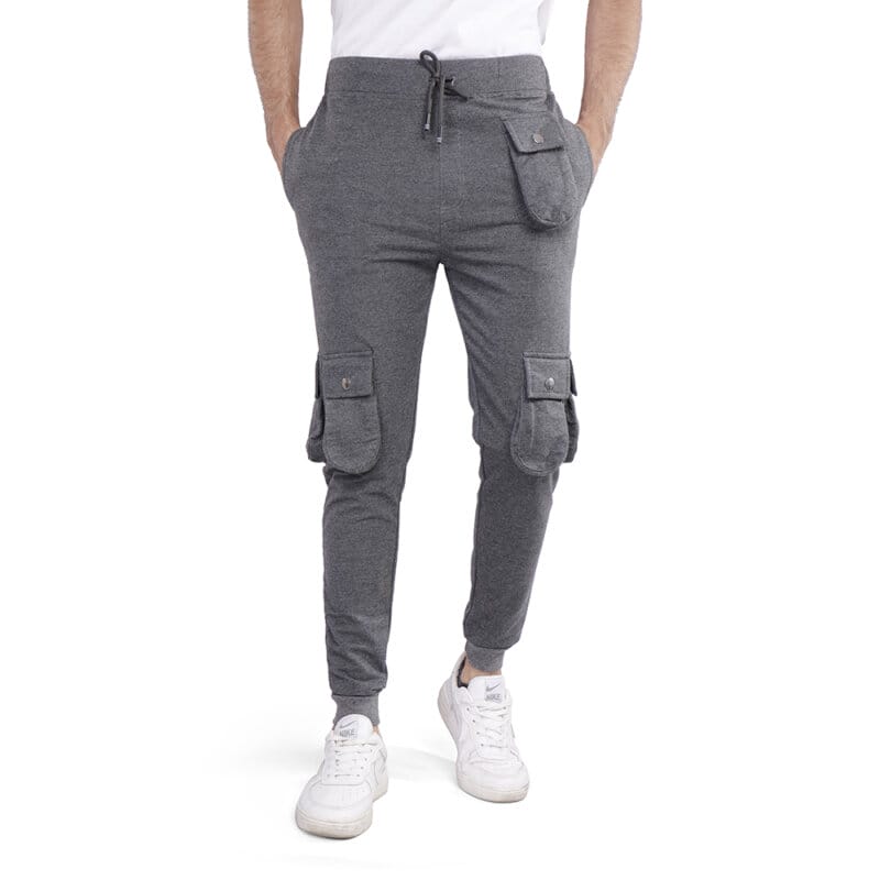 Coup - Casual Sweatpants with Snap Pockets and Drawstring Closure