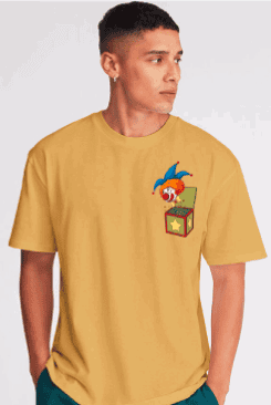 Coup - Clown Printed T-Shirt For Men