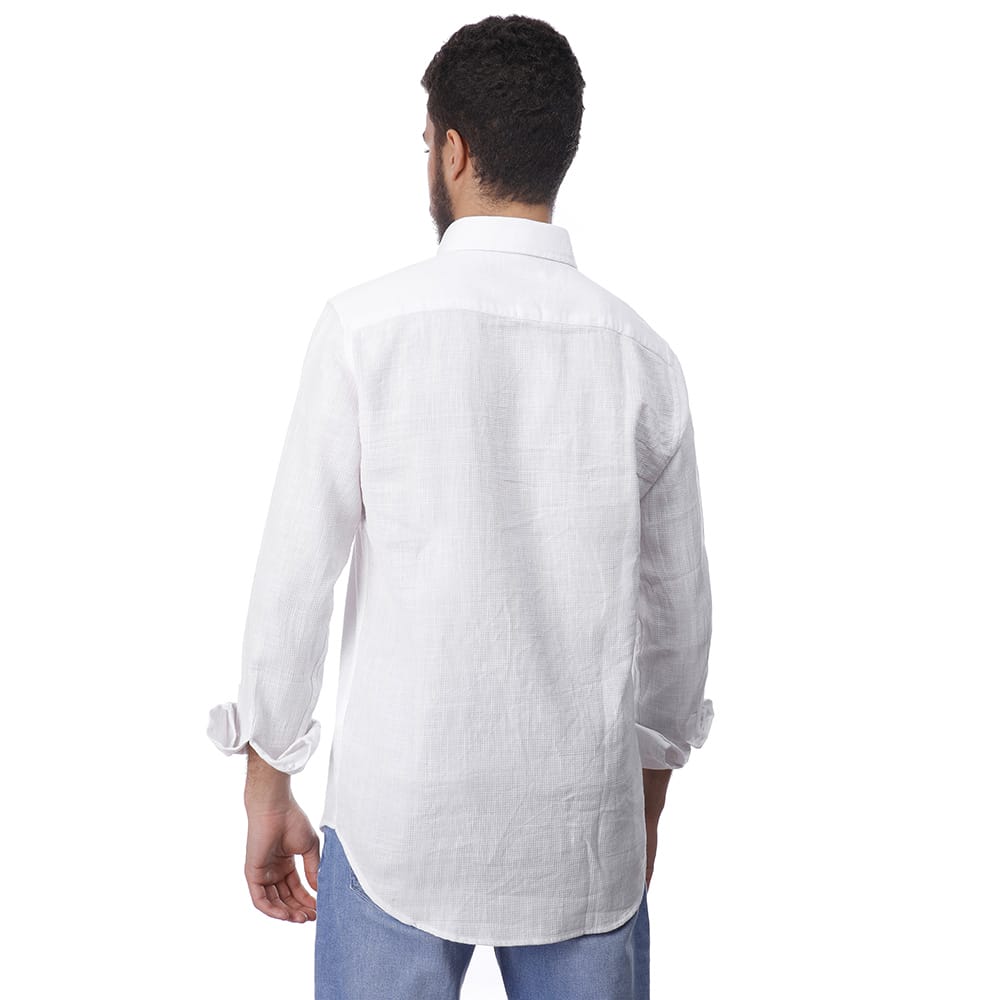 Coup - Texture Plain Shirt With Pockets Details Coup - Texture Plain Shirt With Pockets Details - Image 2