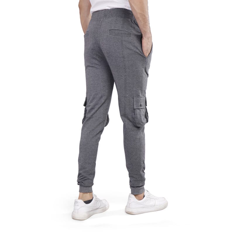 Coup - Casual Sweatpants with Snap Pockets and Drawstring Closure - Image 2