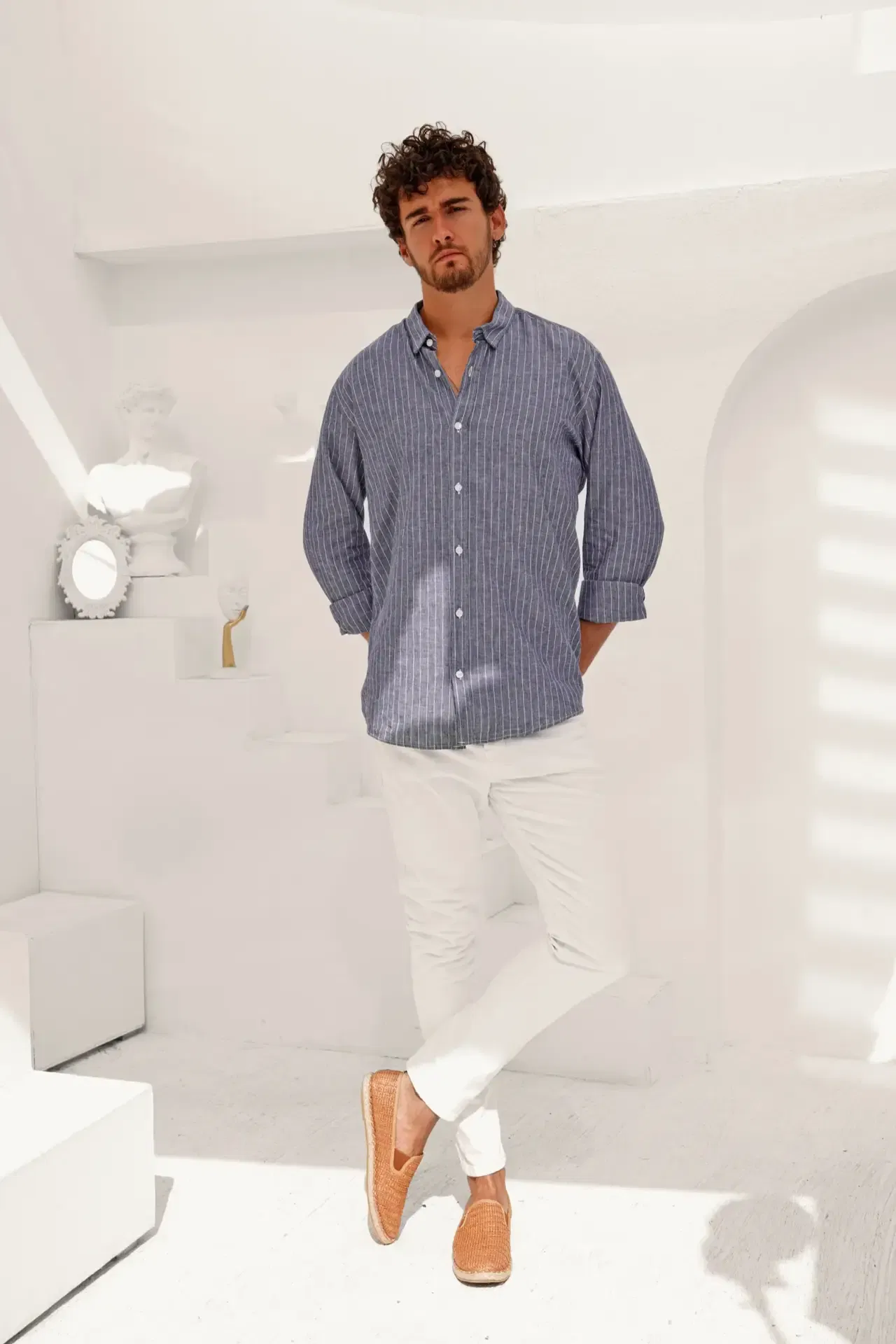 Coup - Vertical Stripe Button Down Shirt Coup - Vertical Stripe Button Down Shirt