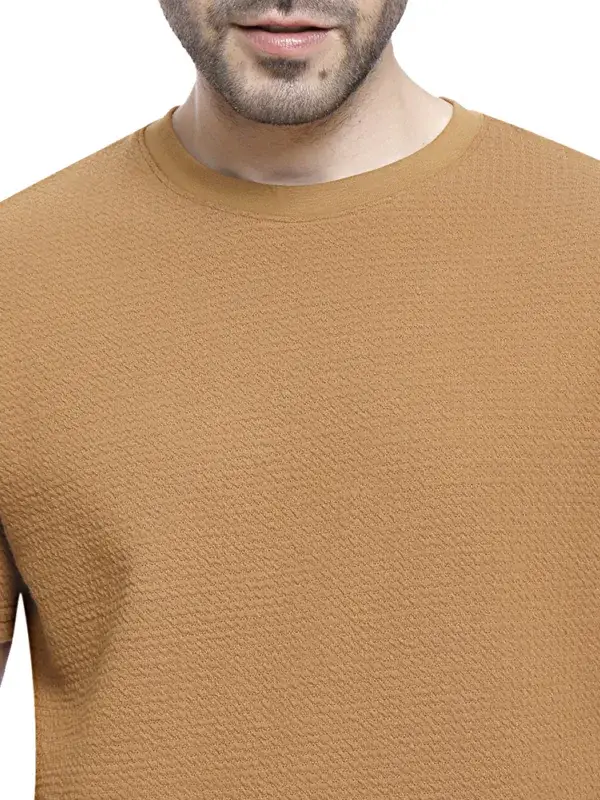 Coup Collection - Relaxed Fit Basic Short Sleeve Cotton T-Shirt