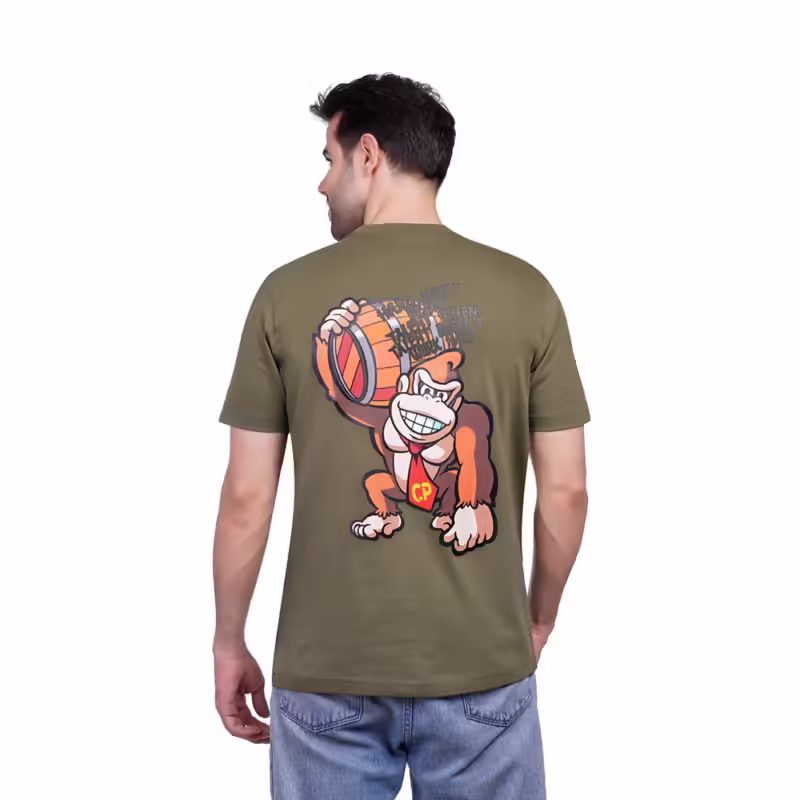 Coup - Graphic Print Round Neck T-shirt - Image 2