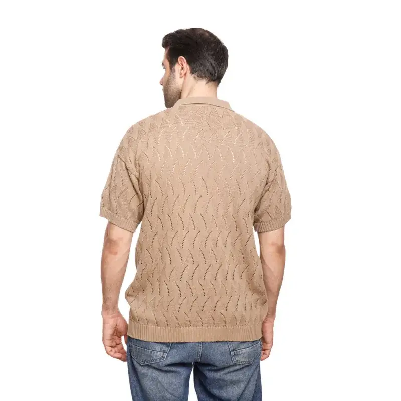 Coup - Woven Polo-Shirt for Men - Image 2