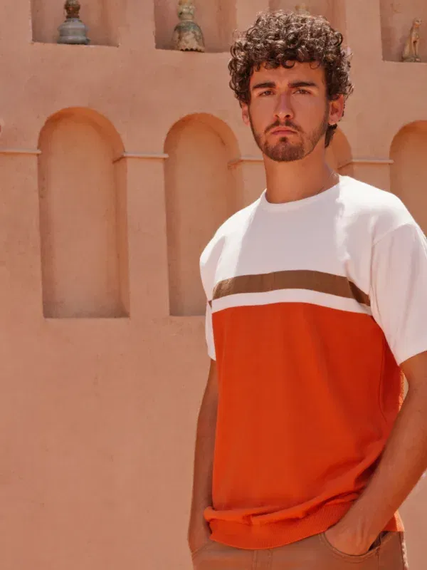 Coup - Woven T-Shirt With Short Sleeves