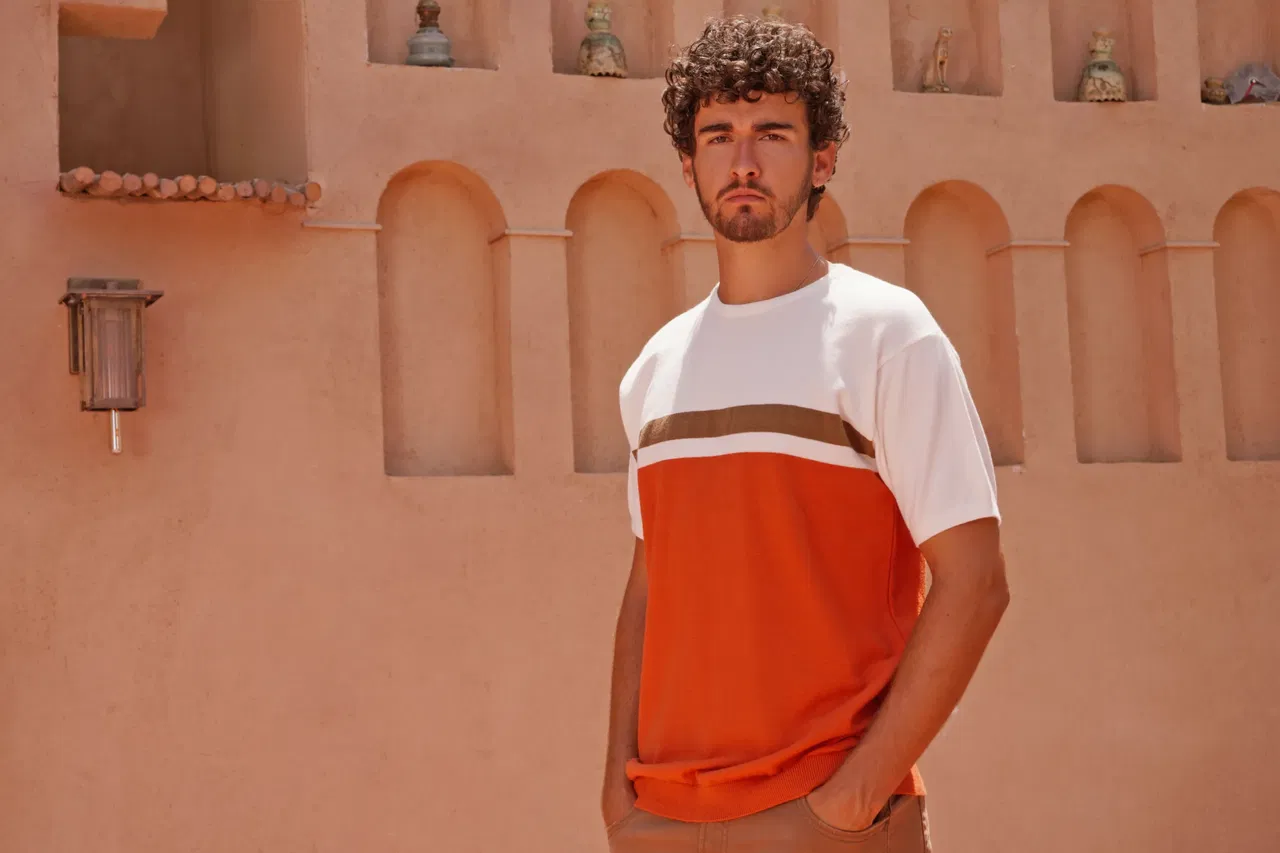 Coup - Woven T-Shirt With Short Sleeves Coup - Woven T-Shirt With Short Sleeves