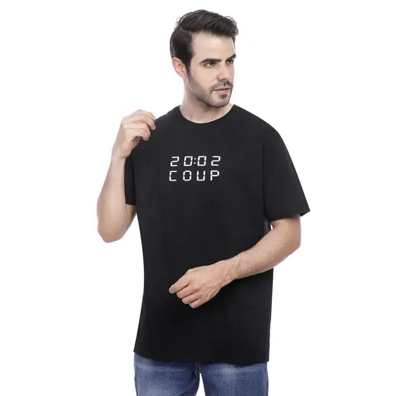 Coup - Printed T-Shirt with Short Sleeves