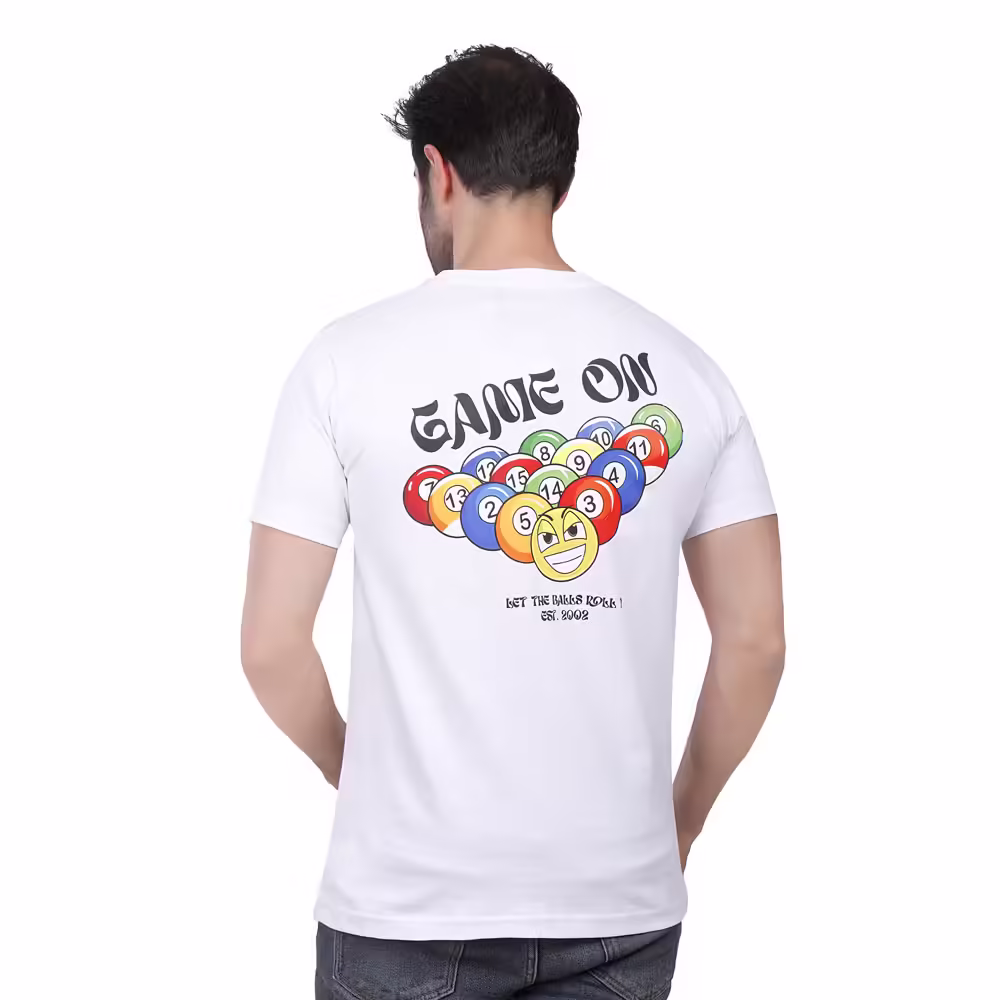 Coup - Printed T-Shirt with Short Sleeves Coup - Printed T-Shirt with Short Sleeves - Image 2