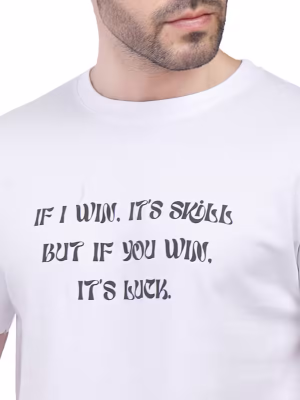 Coup - Printed T-Shirt with Short Sleeves