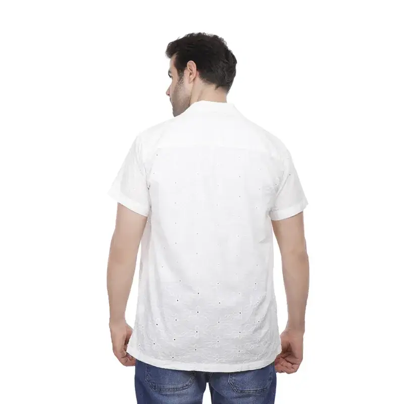 Coup - Shirt With Cutwork Embroidery - Image 2
