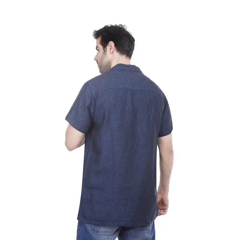 Coup - Solid Shirt with Short Sleeves - Image 2