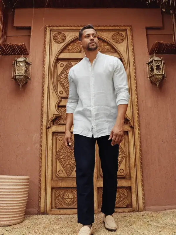 Coup - Linen Shirt With Long Sleeves