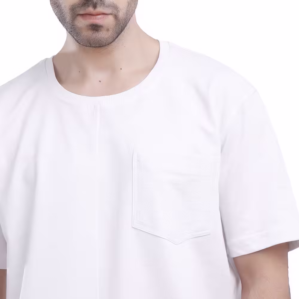 Coup - Texture Solid T-Shirt For Men with Pocket Coup - Texture Solid T-Shirt For Men with Pocket