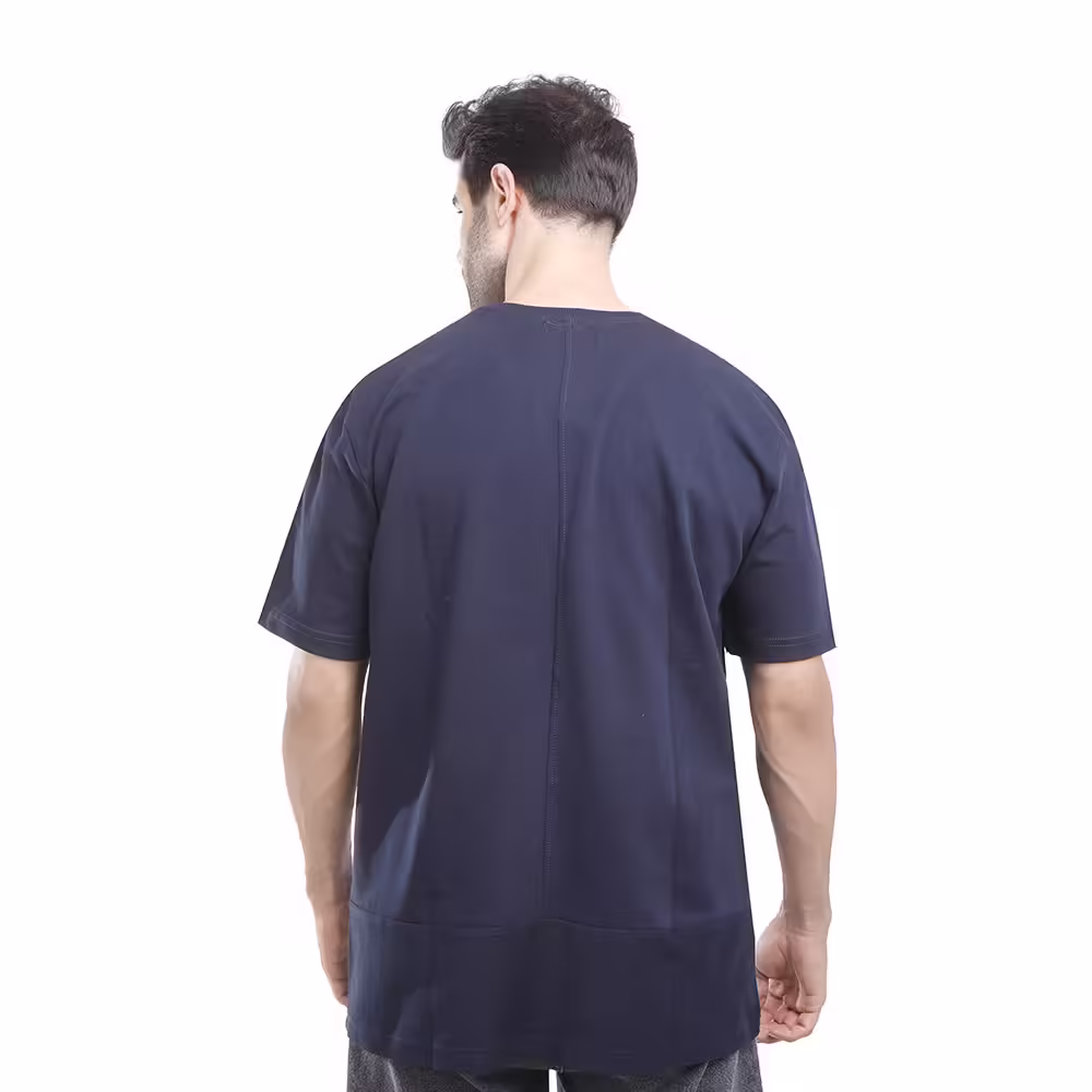 Coup - Texture Solid T-Shirt For Men with Pocket Coup - Texture Solid T-Shirt For Men with Pocket - Image 2