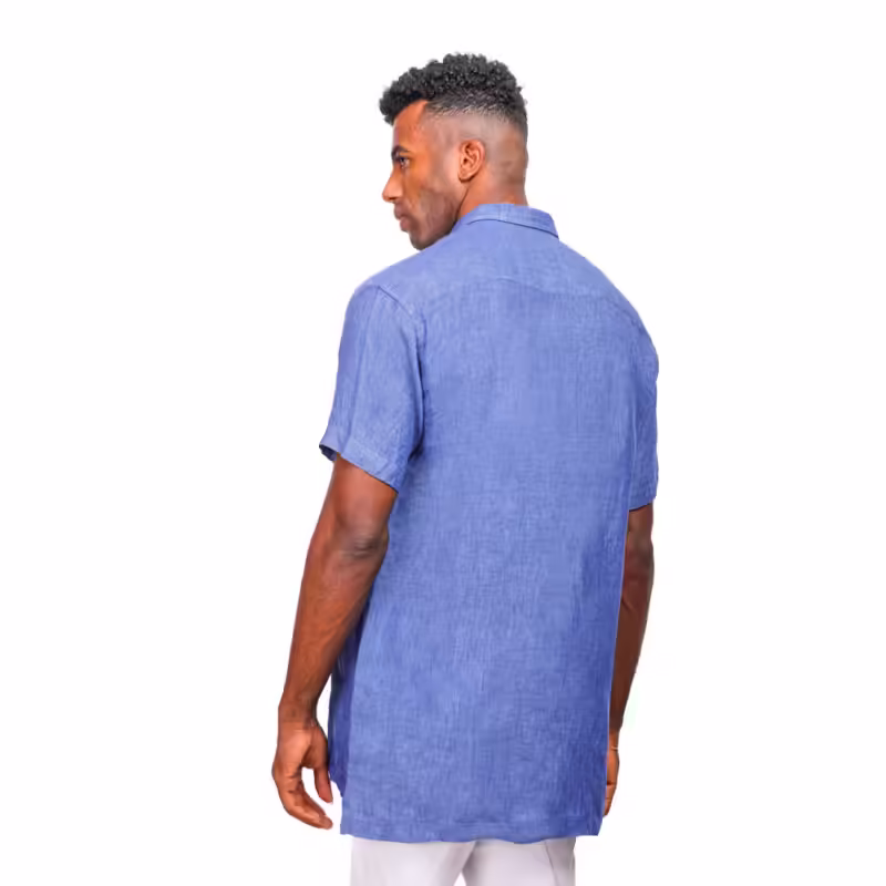 Coup - Linen Shirt With Short Sleeves - Image 2