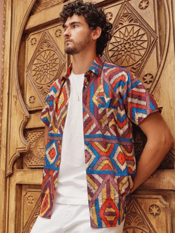Coup - Soft Summer Shirt with Short Sleeves