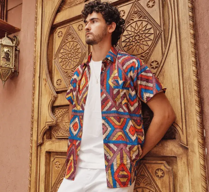 Coup - Soft Summer Shirt with Short Sleeves