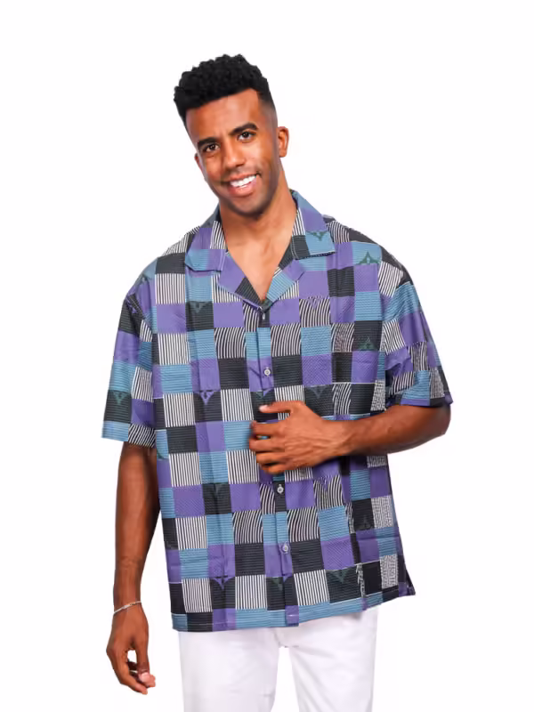 Coup - Hawaiian Shirt With Short Sleeves