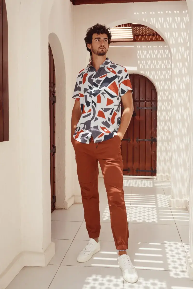 Coup - Soft Summer Shirt with Short Sleeves