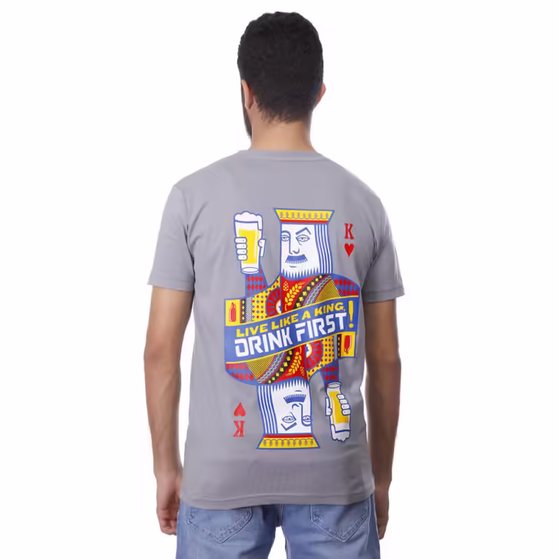 Coup - Playing Card Back Printed T-shirt - Image 2