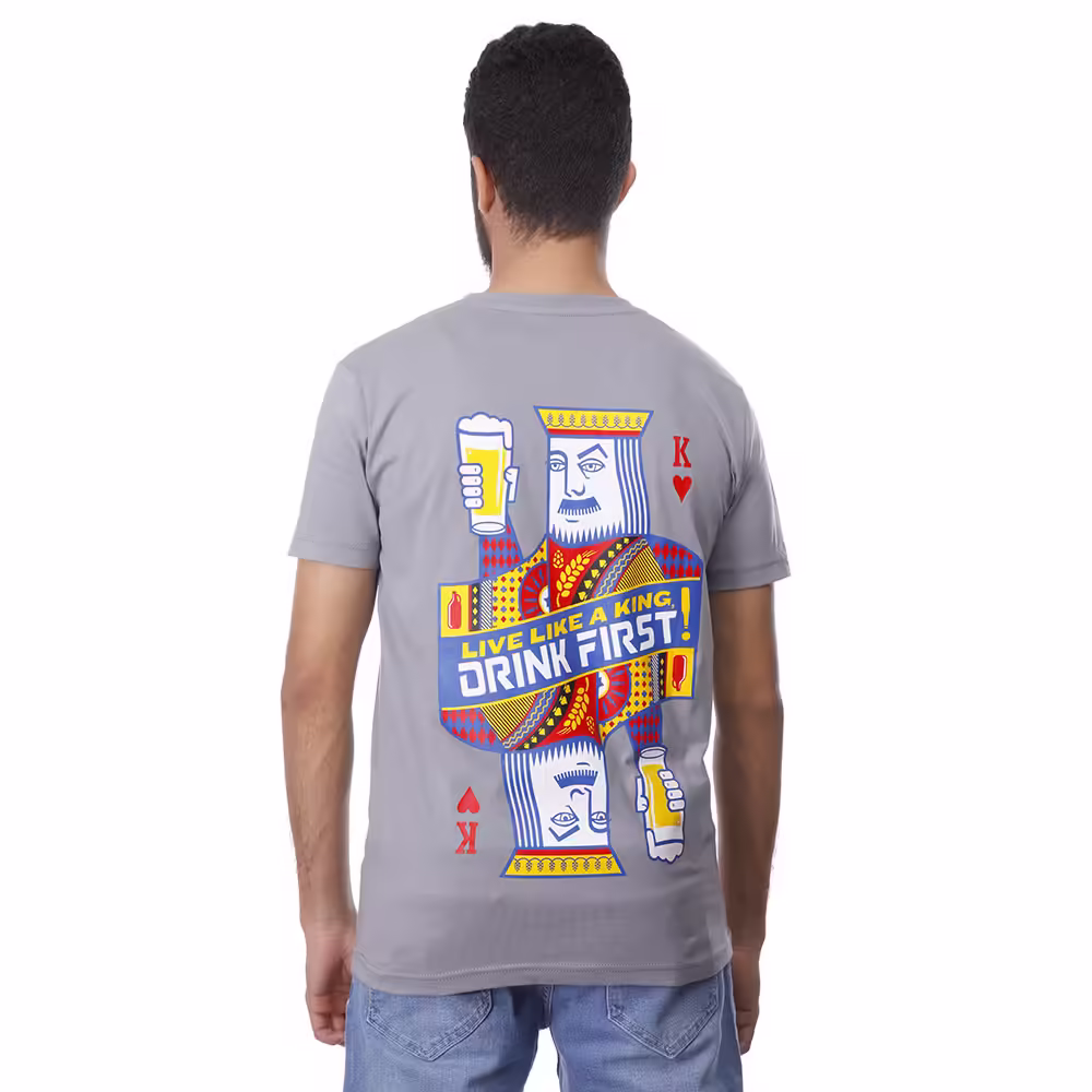 Coup - Playing Card Back Printed T-shirt Coup - Playing Card Back Printed T-shirt - Image 2