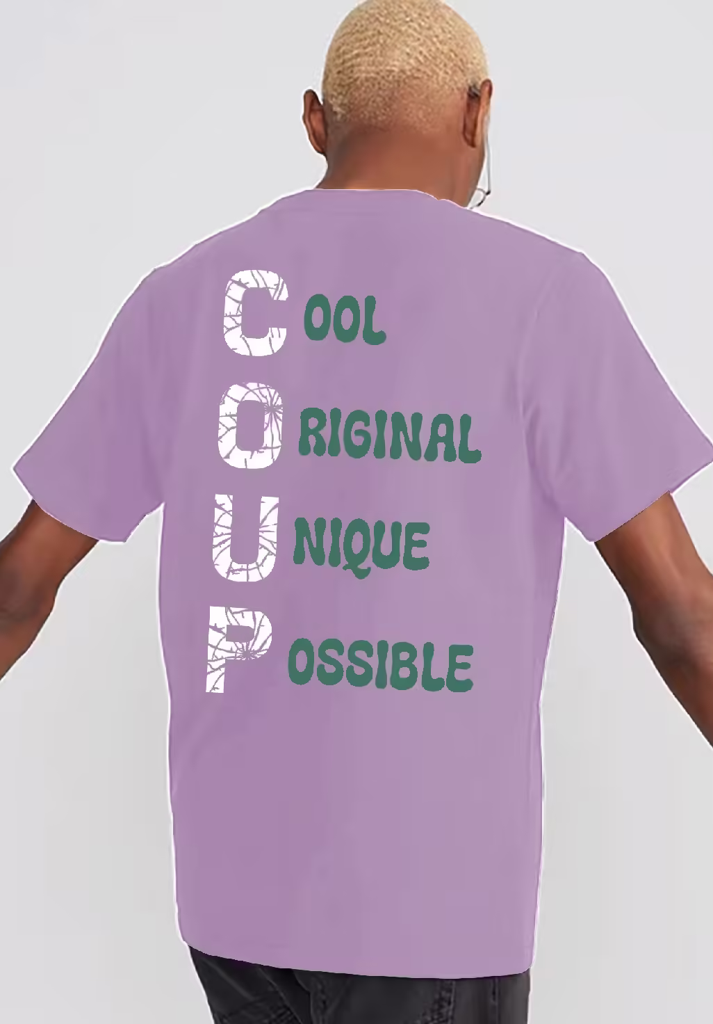 Coup - Printed T-Shirt with Short Sleeves Coup - Printed T-Shirt with Short Sleeves - Image 2