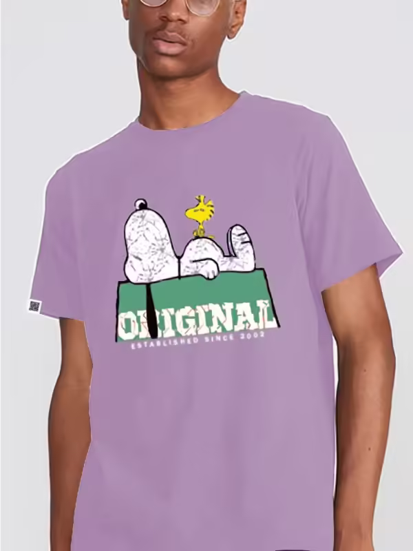 Coup - Printed T-Shirt with Short Sleeves