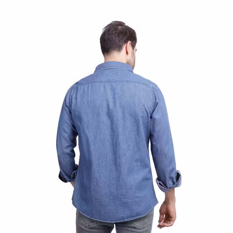 Coup - Denim Shirt With Long Sleeves - Image 2