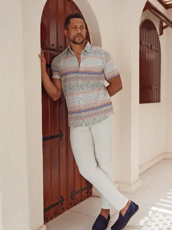 Coup - Soft Summer Shirt with Short Sleeves