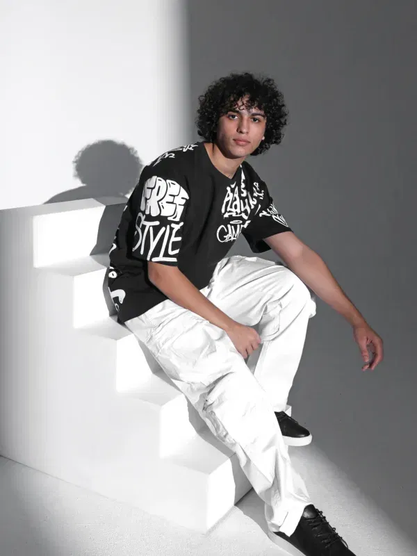 Coup Collection - Special Printed T-Shirt Front And Back