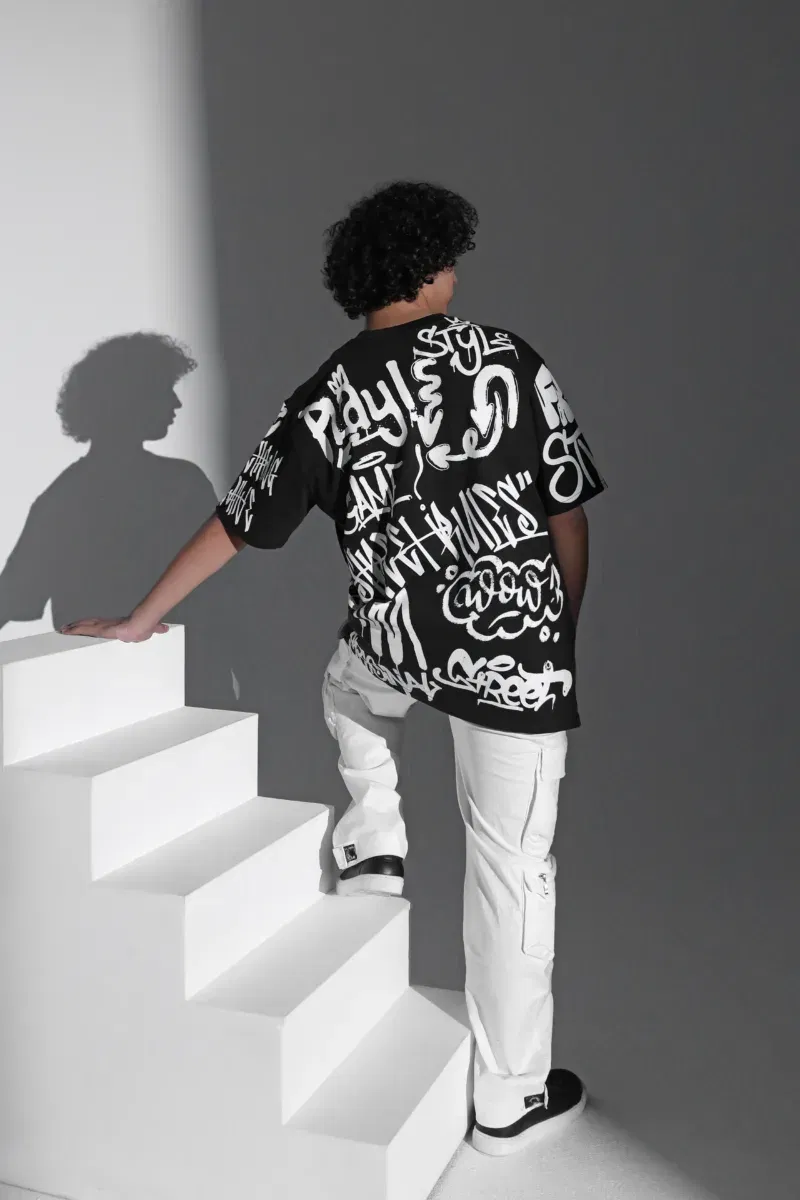 Coup Collection - Special Printed T-Shirt Front And Back - Image 2