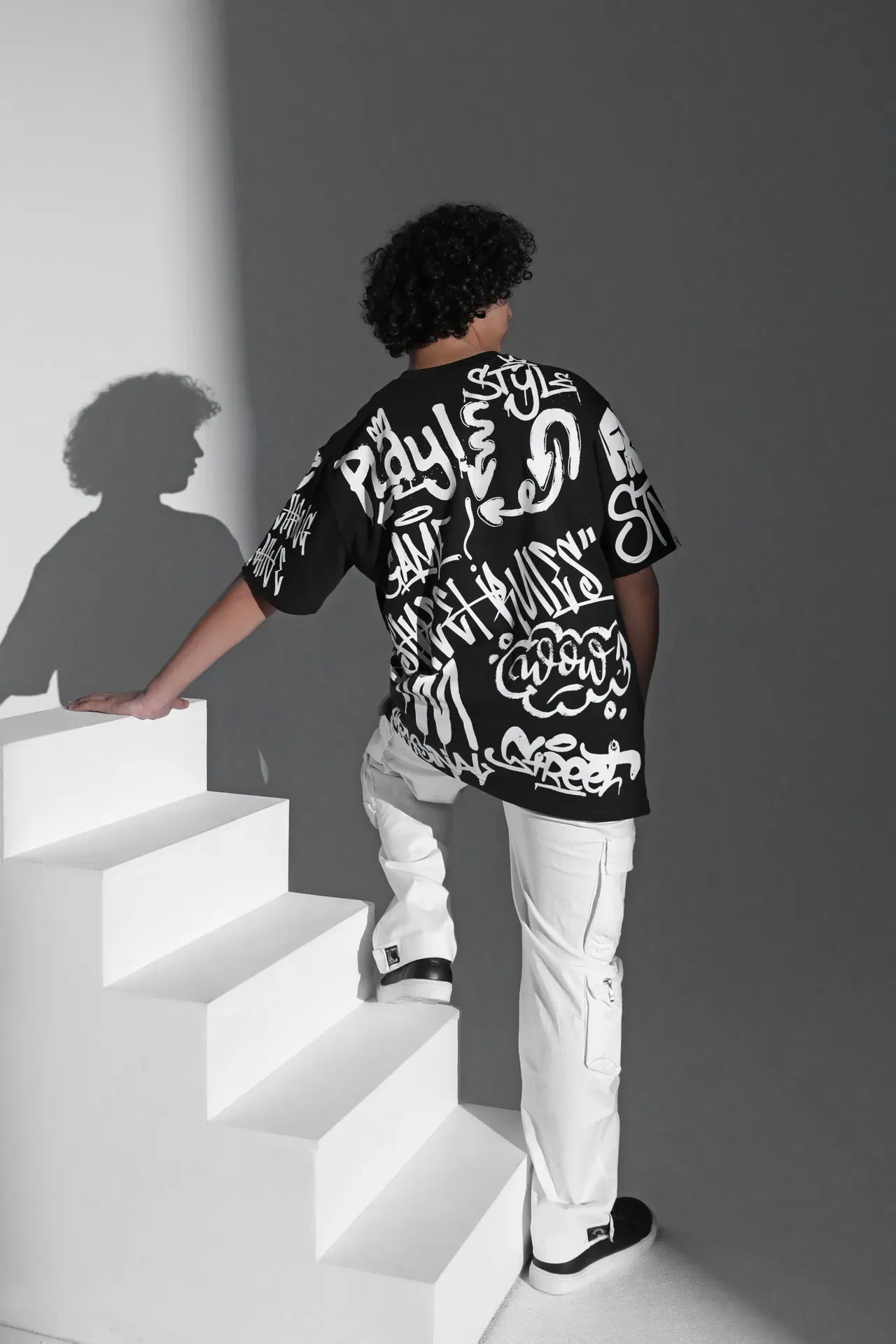 Coup Collection - Special Printed T-Shirt Front And Back Coup Collection - Special Printed T-Shirt Front And Back - Image 2