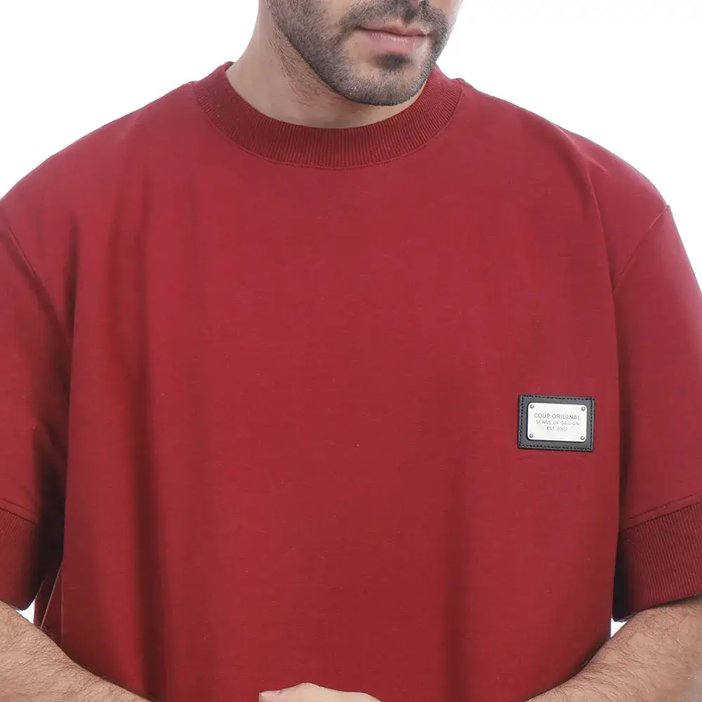 Coup Collection - Relaxed Fit Printed Cotton T-Shirt Coup Collection - Relaxed Fit Printed Cotton T-Shirt