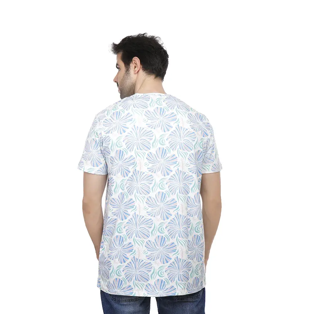 Coup - Flower T-Shirt With Short Sleeves Coup - Flower T-Shirt With Short Sleeves - Image 2