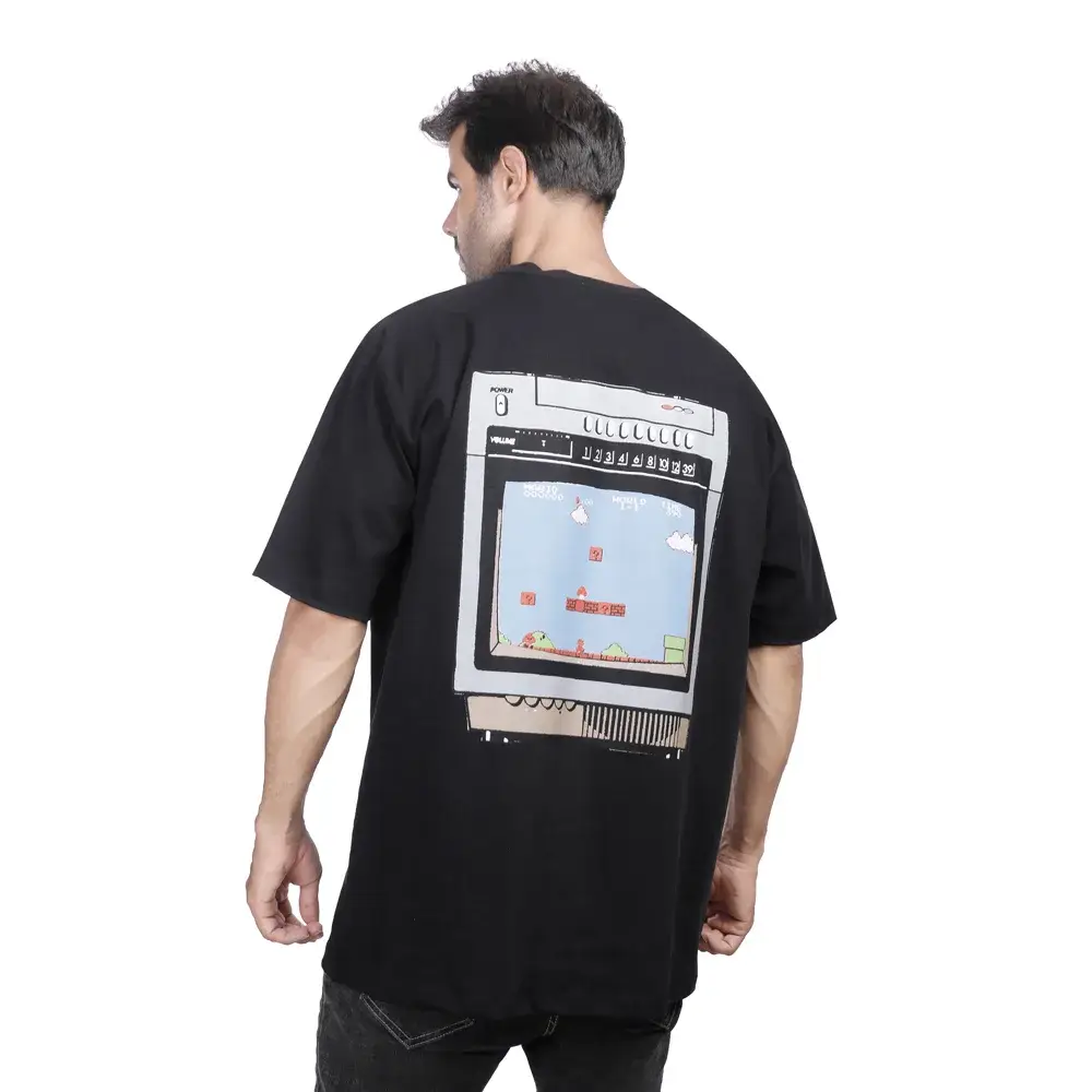 Coup Collection - Oversize Printed Cotton T-Shirt Coup Collection - Oversize Printed Cotton T-Shirt - Image 2