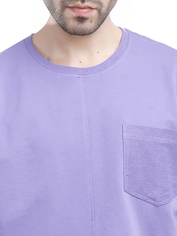 Coup Collection - Cotton T-shirt With Short Sleeves With Pocket
