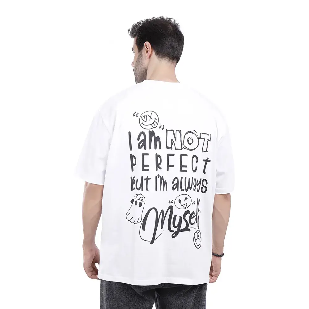 Coup Collection - Comfortable Fit Printed Cotton T-Shirt Coup Collection - Comfortable Fit Printed Cotton T-Shirt - Image 2