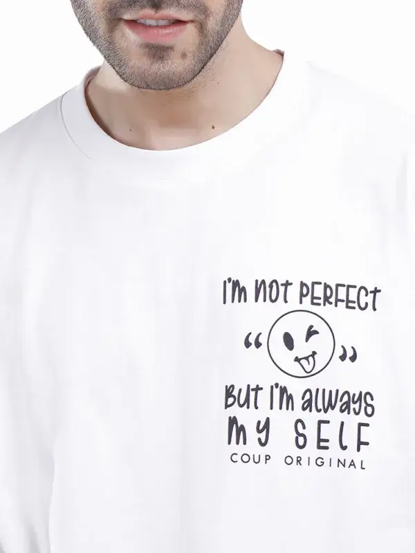 Coup Collection - Comfortable Fit Printed Cotton T-Shirt