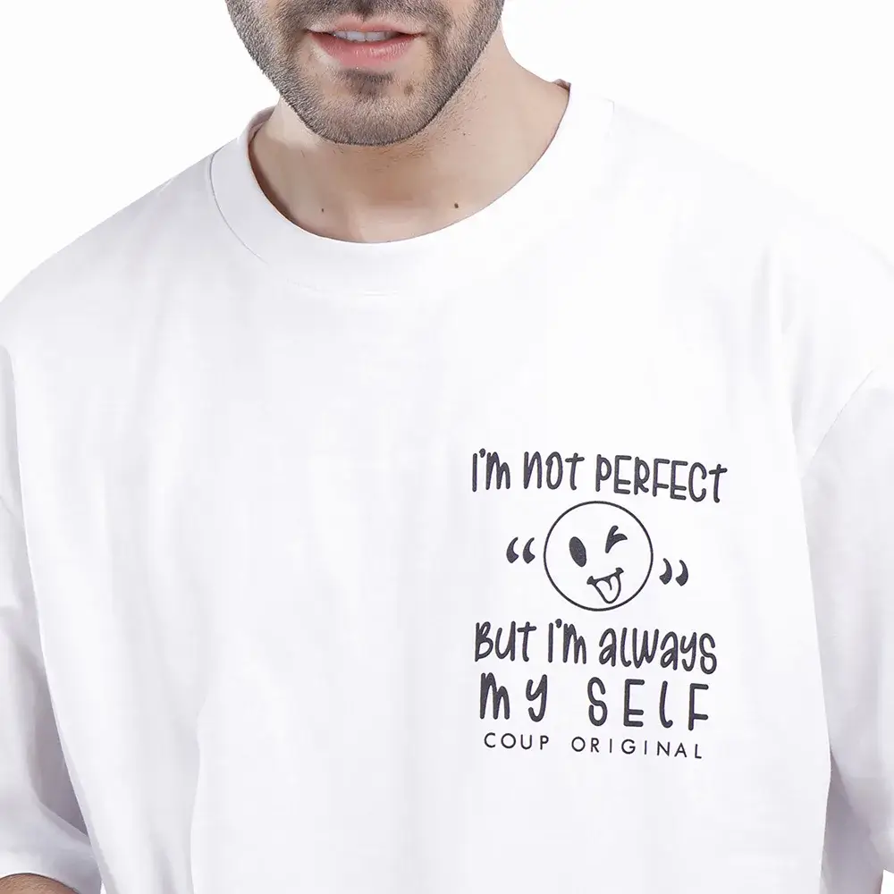 Coup Collection - Comfortable Fit Printed Cotton T-Shirt Coup Collection - Comfortable Fit Printed Cotton T-Shirt