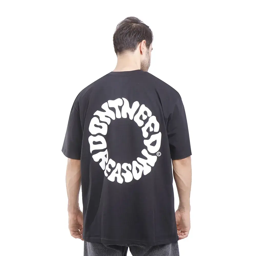 Coup Collection - Circle Print Cotton T-Shirt Coup Collection - Circle Print Cotton T-Shirt - Image 2