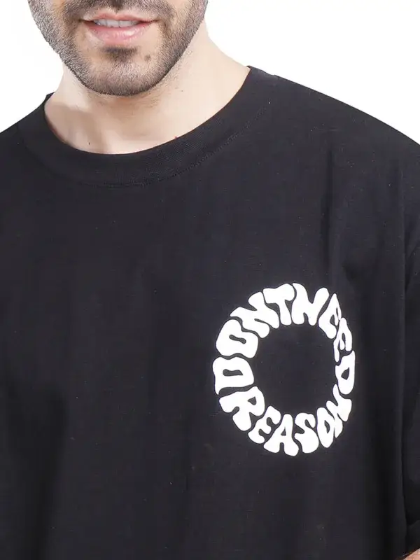 Coup Collection - Circle Print Cotton T-Shirt