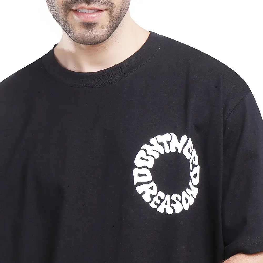 Coup Collection - Circle Print Cotton T-Shirt Coup Collection - Circle Print Cotton T-Shirt