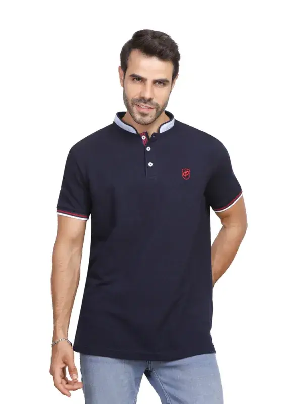 Coup - Regular Fit Polo-Shirt with Embroidered Details