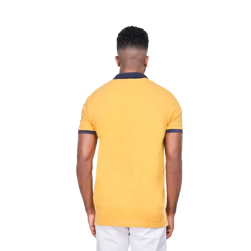 Coup - Men's Slim Fit Zippered Polo Collar T-Shirt - Image 2