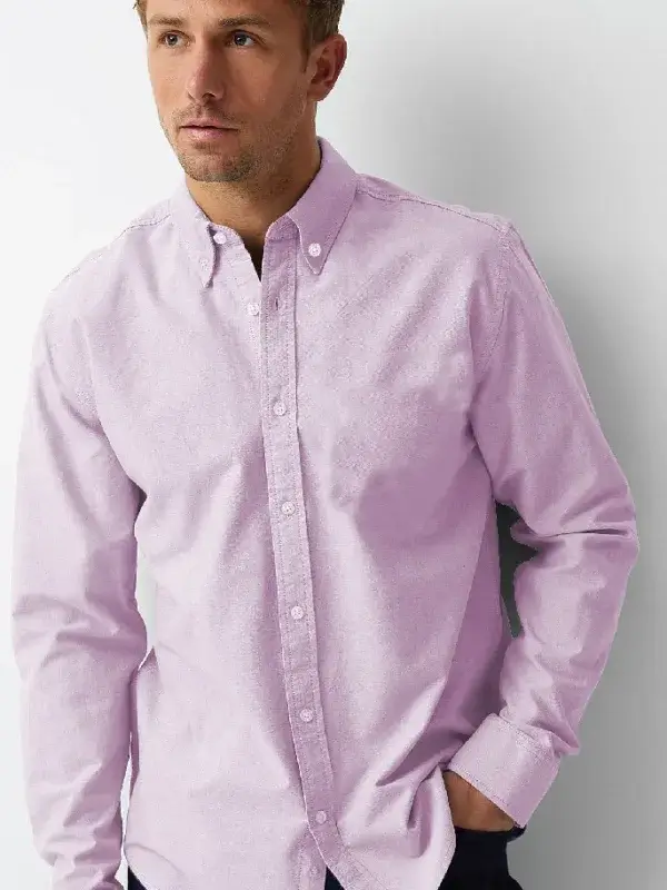 Coup - Regular Fit Long Sleeve Easy Ironing Breathable Texture