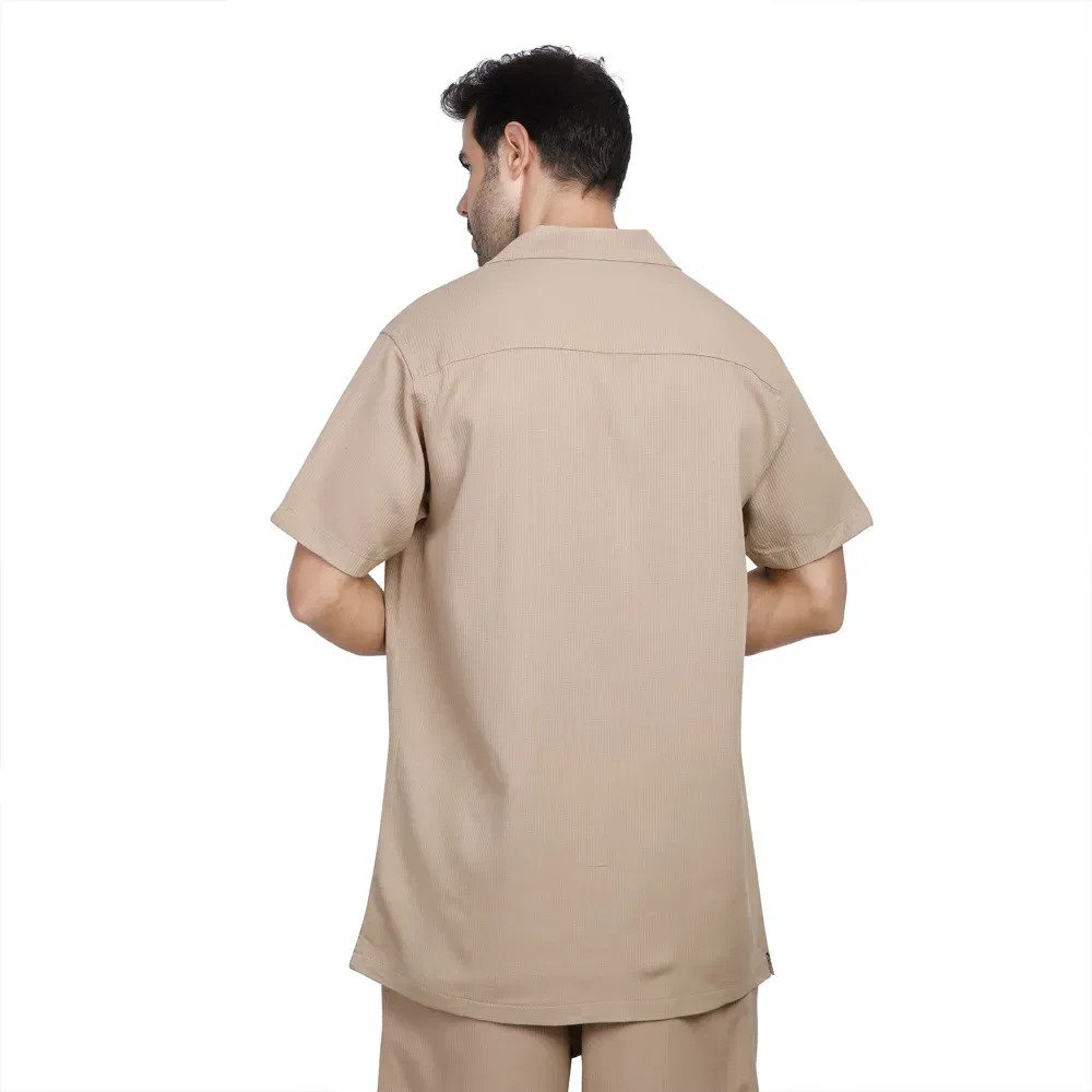 Coup - Linen Textured Men's Shirt Coup - Linen Textured Men's Shirt - Image 2