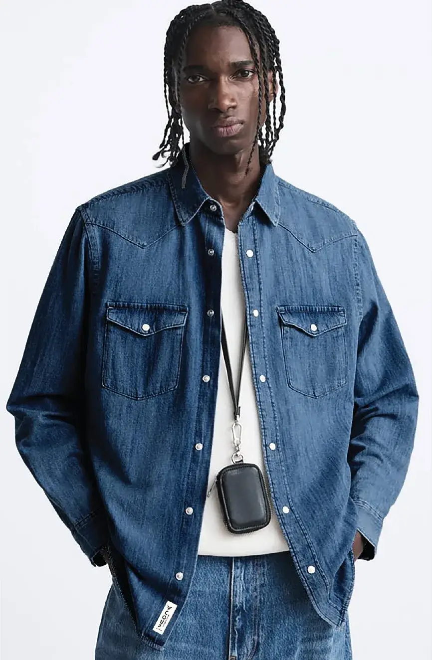 Coup - Double Pocket Denim Shirt Coup - Double Pocket Denim Shirt
