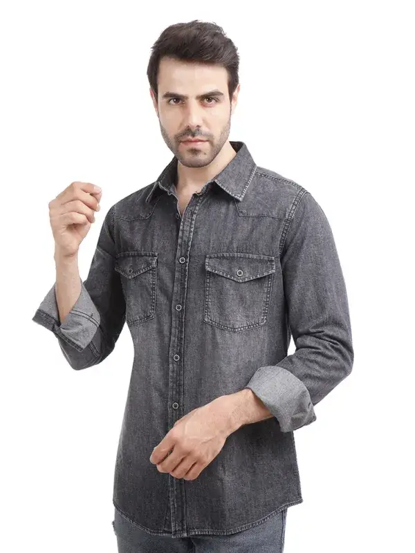Coup - Double Pocket Denim Shirt