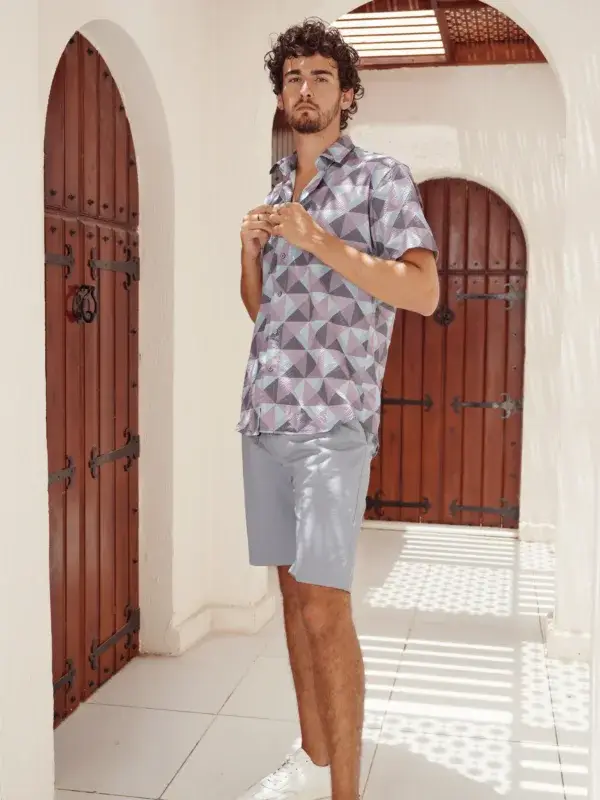 Coup - Flexible Regular Fit Chino Shorts